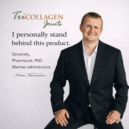 Trikollagenledd (for ledhelse, leddsmerter, leddgikt, artrose)